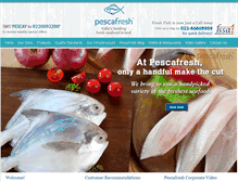 Tablet Screenshot of pescafresh.com